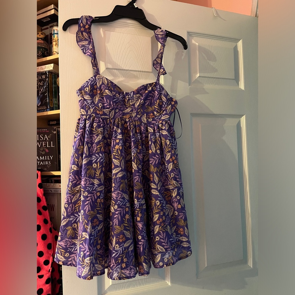 Purple Mini Dress